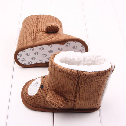 Chaussons Peluche Bébé – Hiver Douillet Assuré