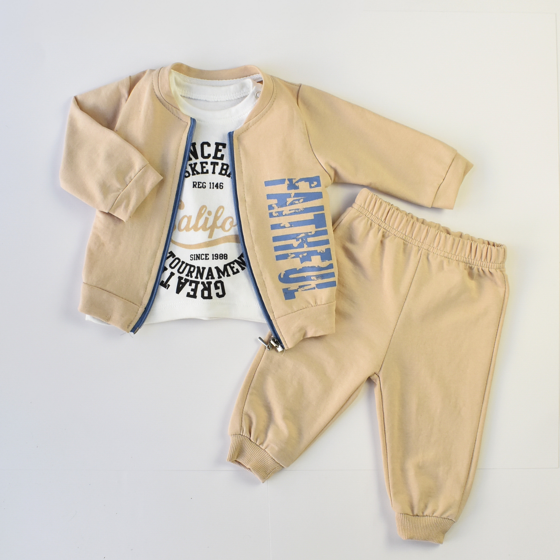 Faithful Friend Cotton Joggers Set-0