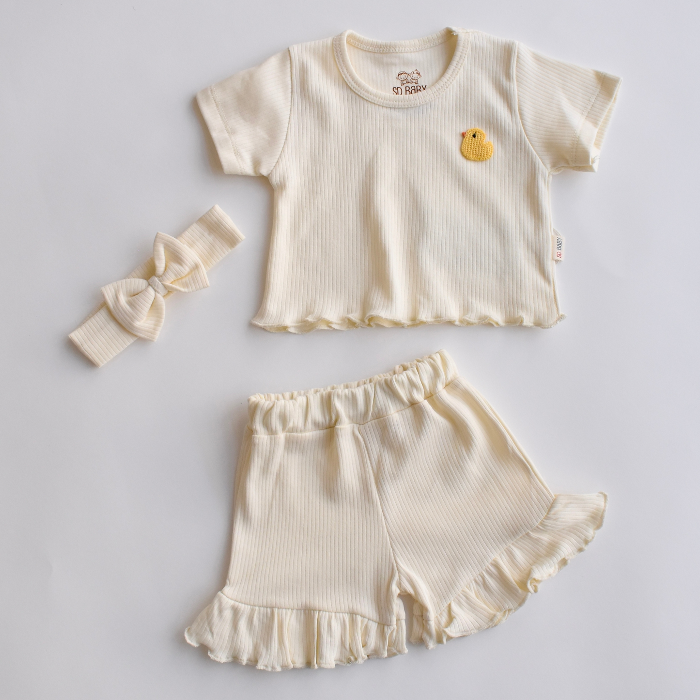 Ducky Delight Baby Casual Set-0