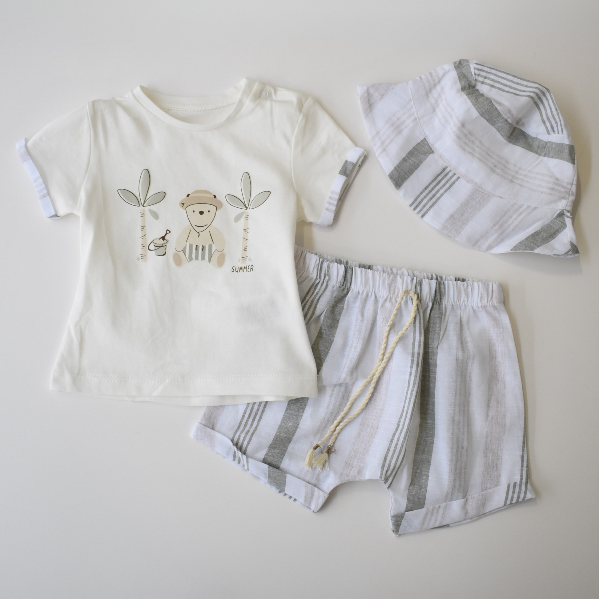 Baby Safari Unisex Short Set-1