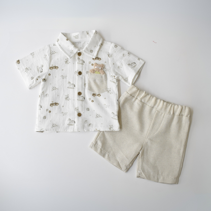 Little Mike Dressy Short Set-1
