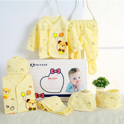 Coffret cadeau pour nouveau-né en coton pur - Produits pour maman et bébé