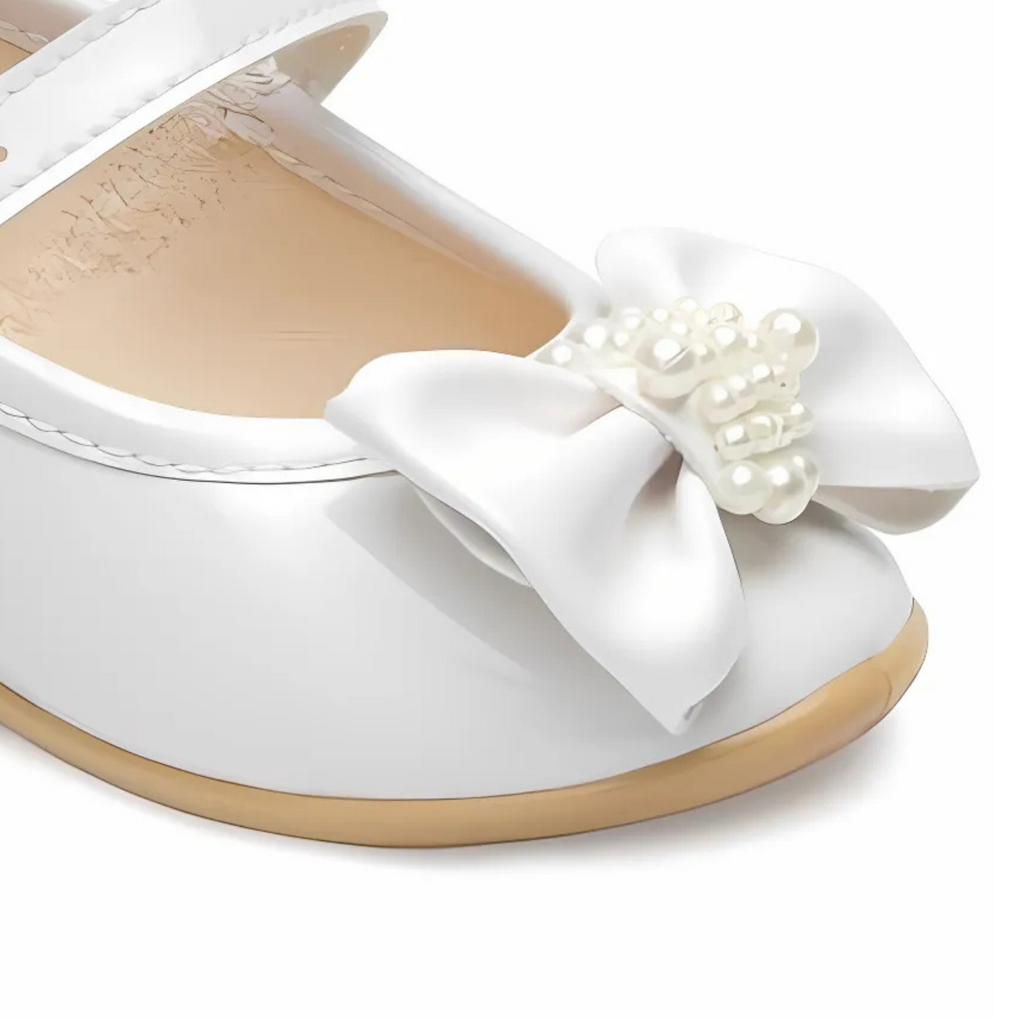 Darling Bow Baby Formal Shoes-1