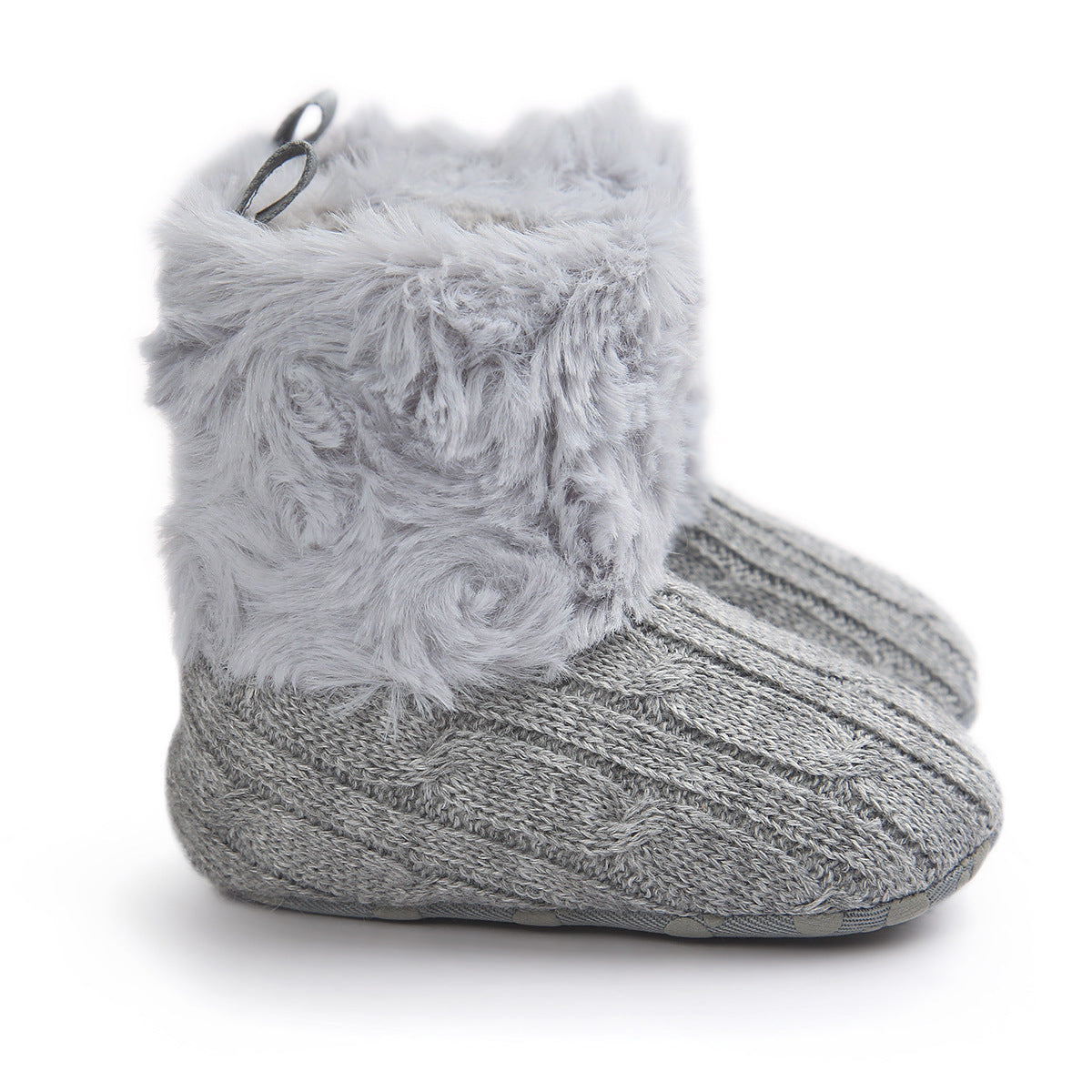 Chaussons Bébé Fourrés – Chauds, Antidérapants & Ultra-Doux