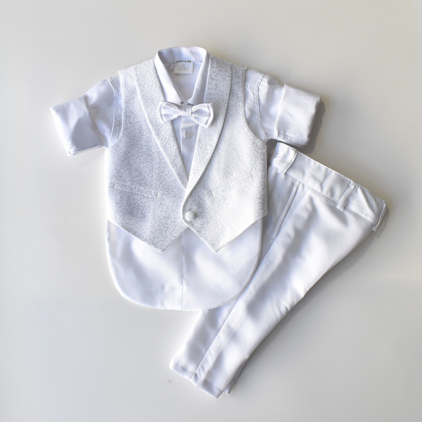 Archie's Penguin Tail Vest Set-1