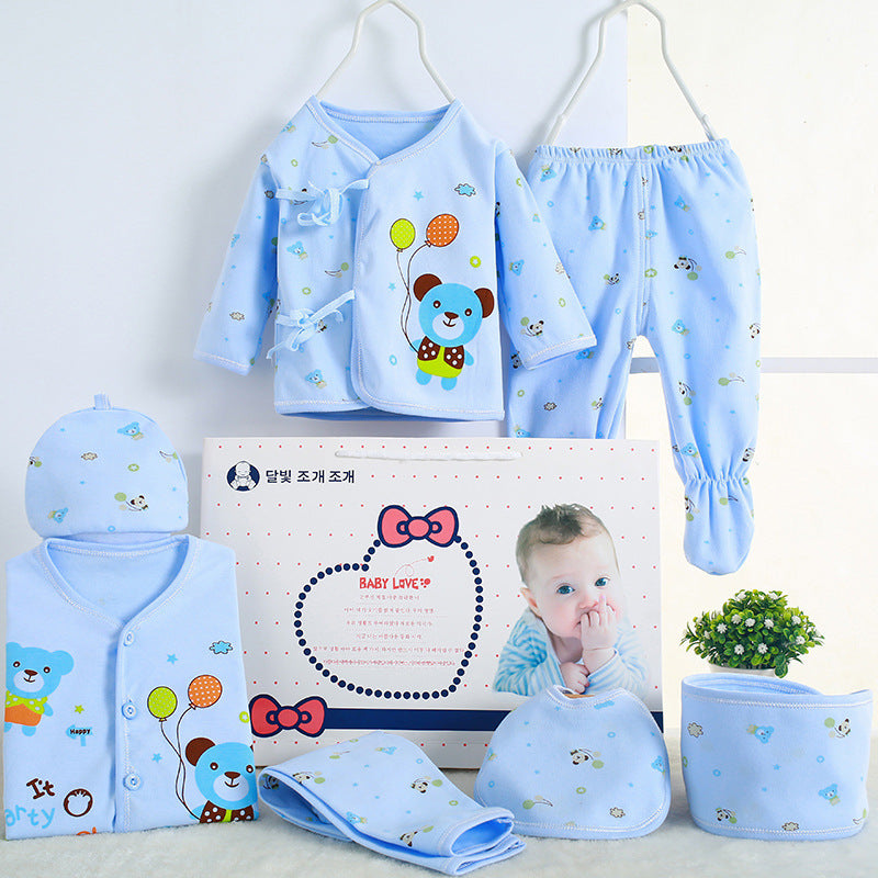 Coffret cadeau pour nouveau-né en coton pur - Produits pour maman et bébé