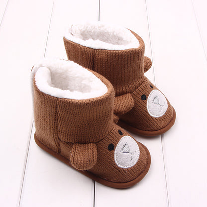 Chaussons Peluche Bébé – Hiver Douillet Assuré