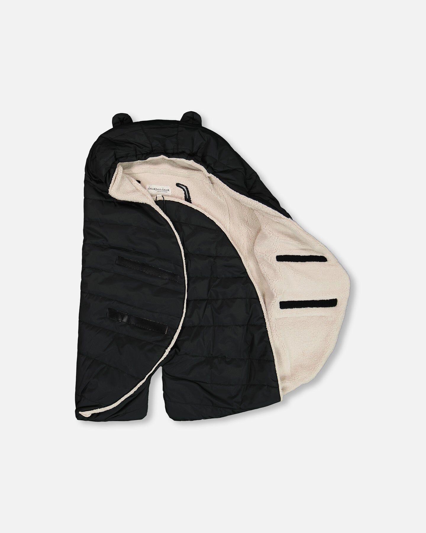 Snuggly Wrap Black For Car Seat And Stroller-4