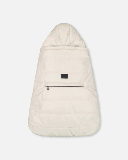 3-In-1 Multifunction Cover For Car Seat, Stroller, And Baby Carrier In Off-White-0