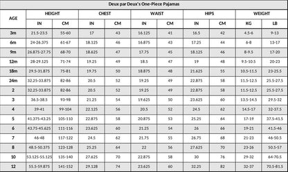 One-Piece Organic Cotton Pajama Beige Reindeer Print-3