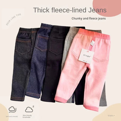 Pantalon Jean Chaud Hiver – Garçon/Fille